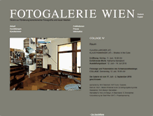 Tablet Screenshot of fotogalerie-wien.at